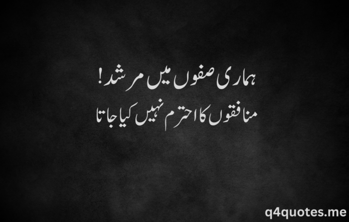 poetry in urdu attitude